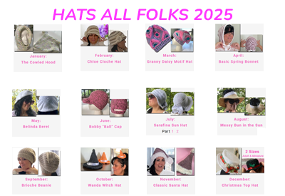 HATS ALL FOLKS 2025